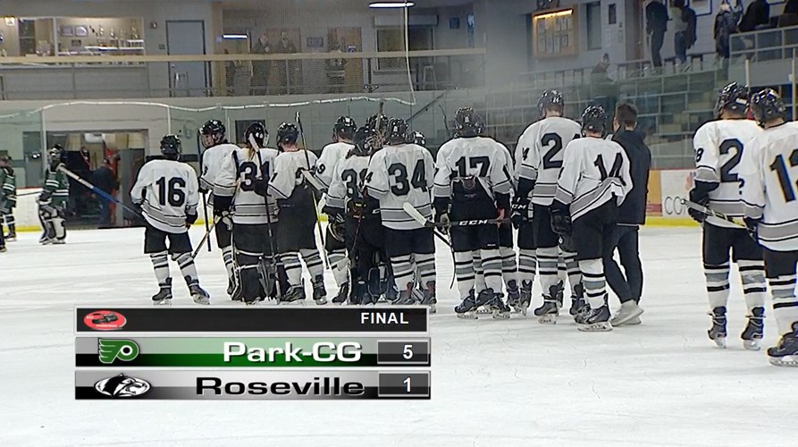 Boys Hockey Roseville Vs Park Ctv North Suburbs