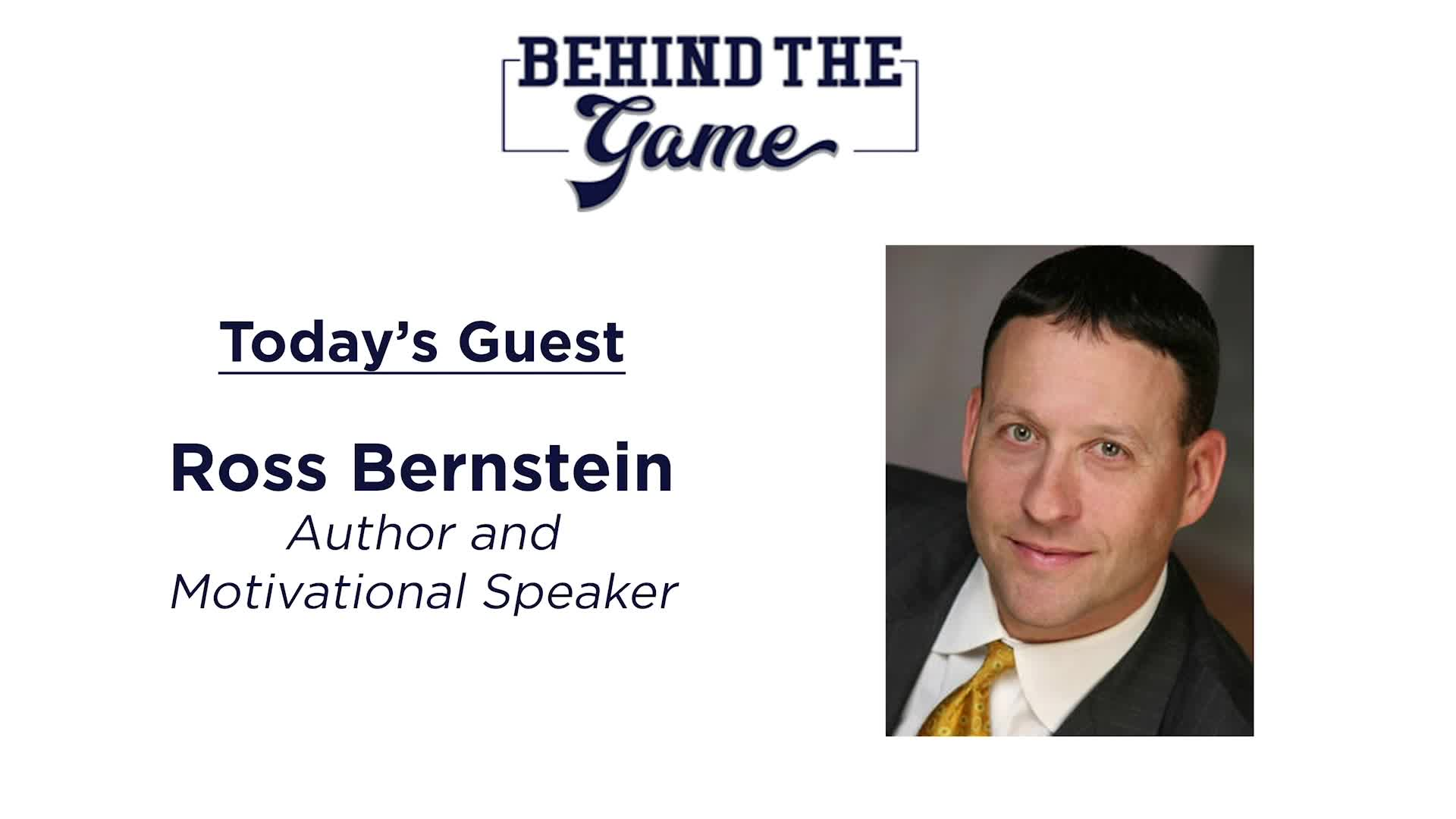 Thumbnail image for Behind the Game: Ross Bernstein