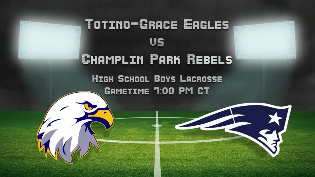 Thumbnail image for Boys Lacrosse Totino Grace vs Champlin Park 4-18-22