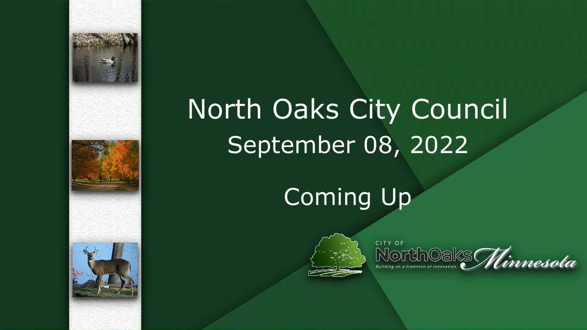 North Oaks Planning Commission Meeting 9-8-22
