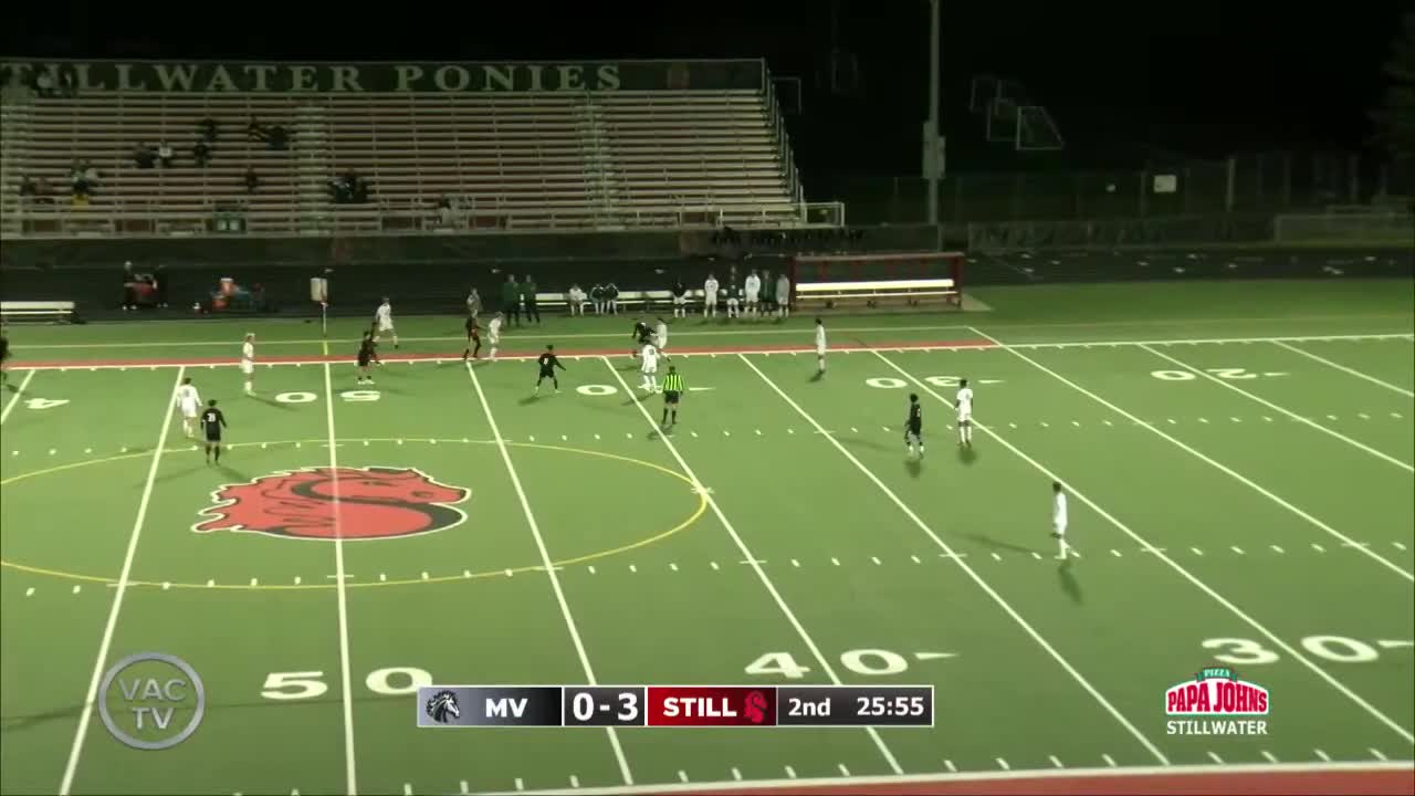 Thumbnail image for Boys Soccer Mounds View vs Stillwater 9-27-22