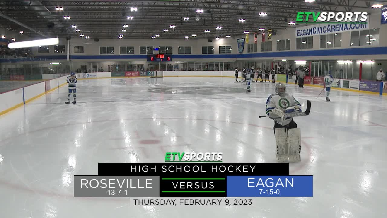 Thumbnail image for Boys Hockey Roseville vs Eagan 2-9-23