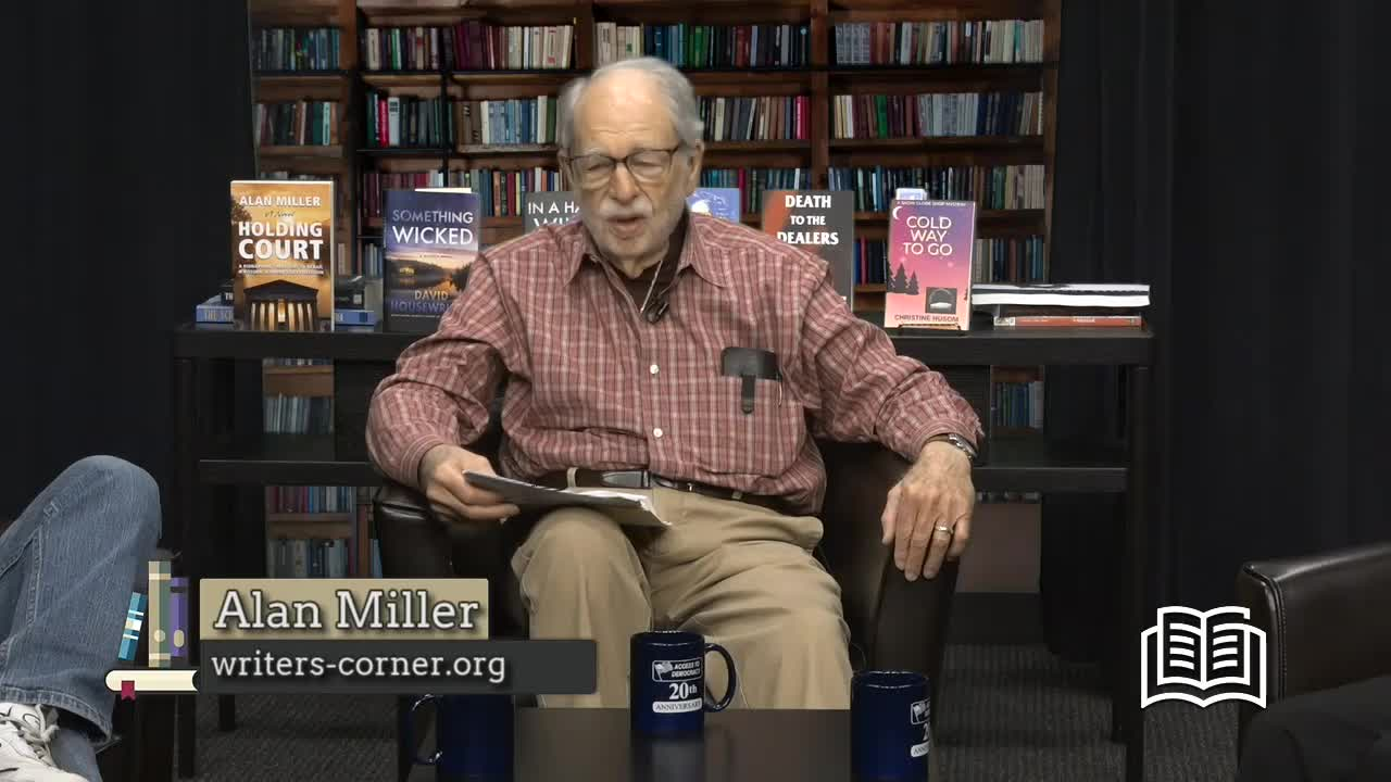 Thumbnail image for The Writer's Corner with Christine Husom and David Housewright 5-5-23