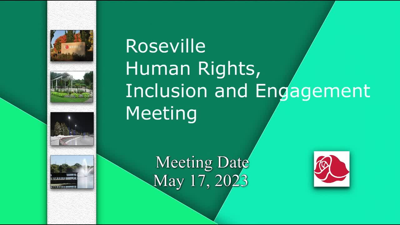 Thumbnail image for Roseville HRIEC Meeting 5-16-23