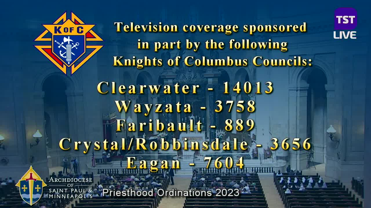 Thumbnail image for Ordination of Priests from the Cathedral of St. Paul 5-27-23