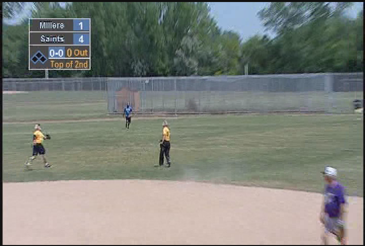 Thumbnail image for Senior Softball Millers v. Saints 7.31.14