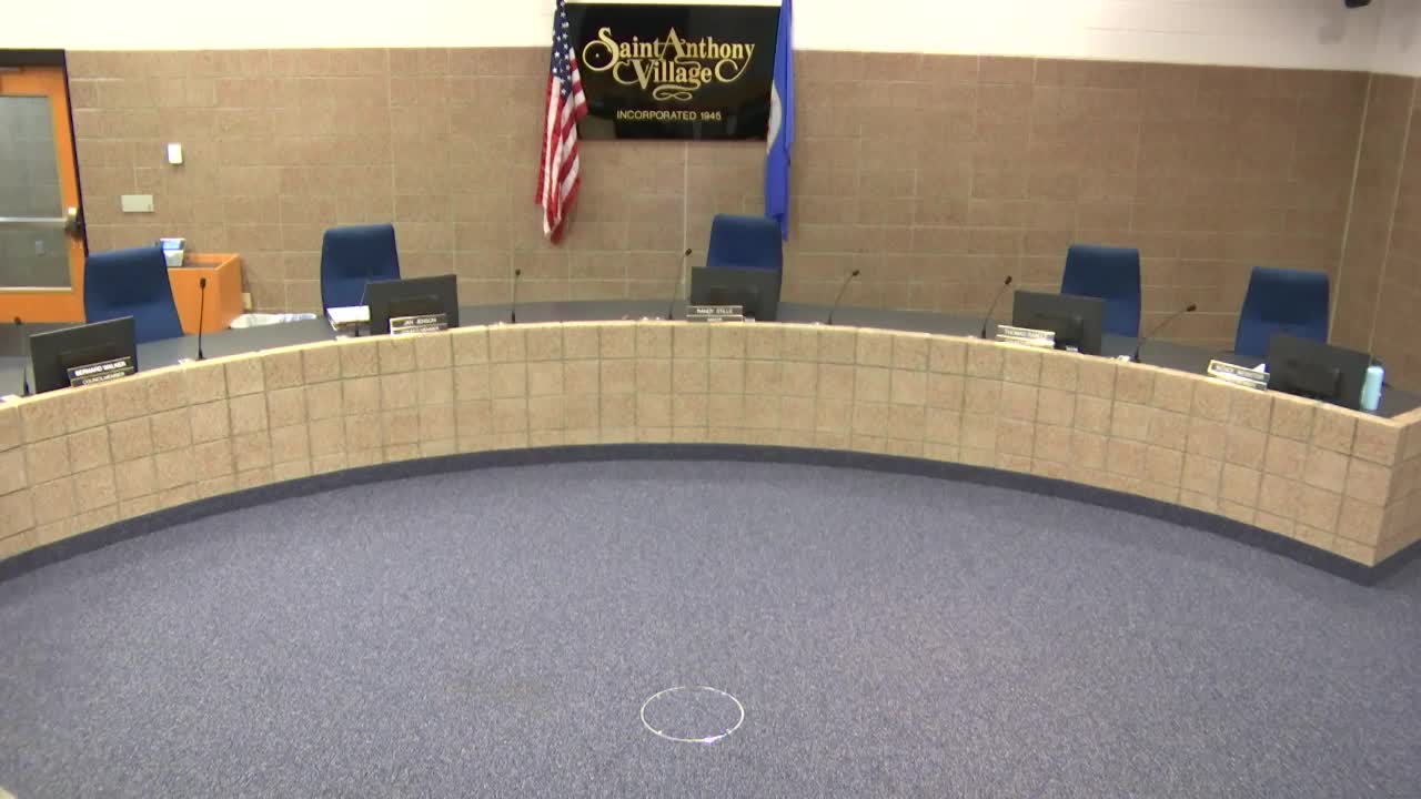 Thumbnail image for St. Anthony City Council Meeting 11-28-23