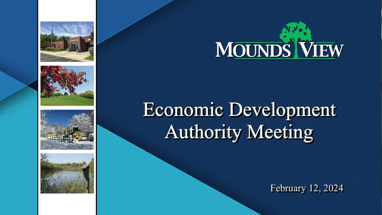 Thumbnail image for Mounds View EDA Meeting 2-12-24