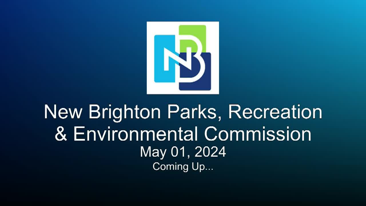 Thumbnail image for New Brighton Parks and Recreation Commission Meeting 5-1-24