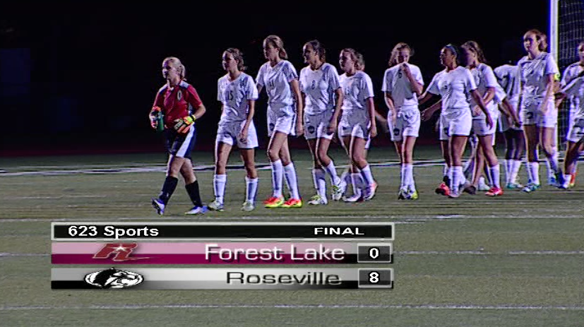Thumbnail image for Girls Soccer Roseville v. Forest Lake 9.20.16