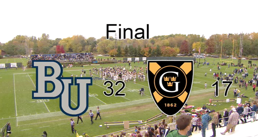 Thumbnail image for MIAC Football Bethel v. Gustavus 10.15.16
