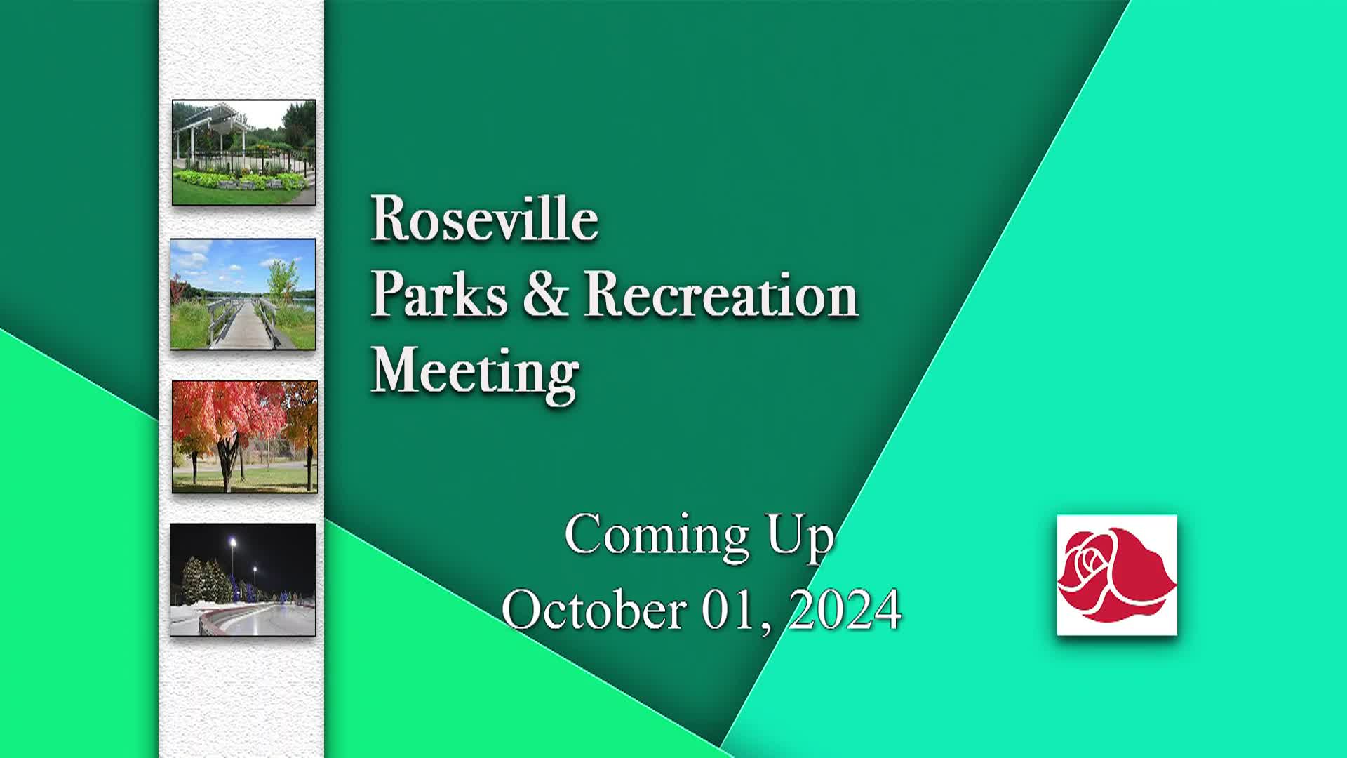 Thumbnail image for Roseville Parks and Recreation Commission Meeting 10-1-24