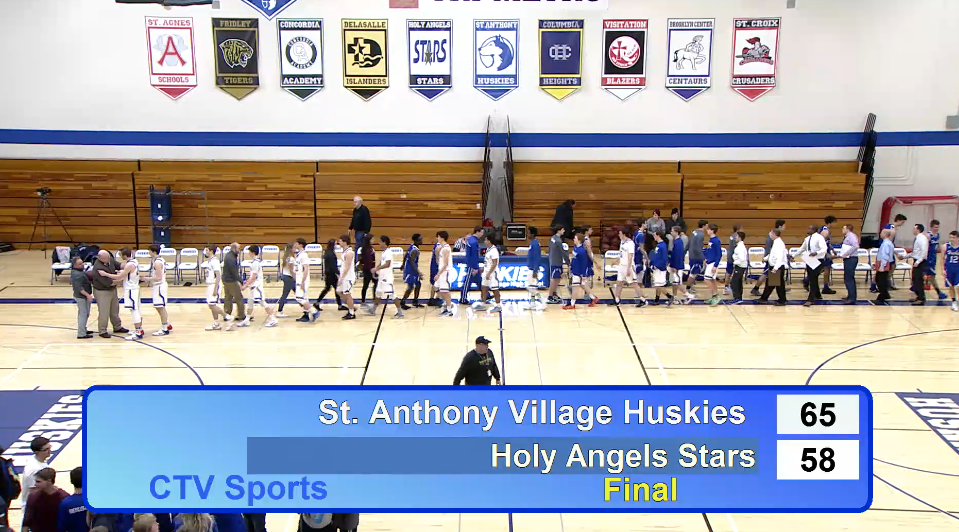 Thumbnail image for Boys Basketball St. Anthony v. Holy Angels 1.13.17