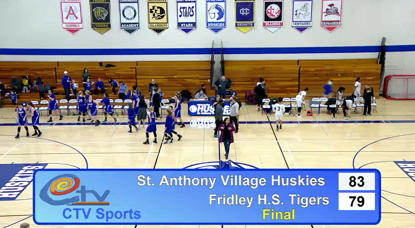 Thumbnail image for Girls Basketball St. Anthony v. Fridley 1.17.17