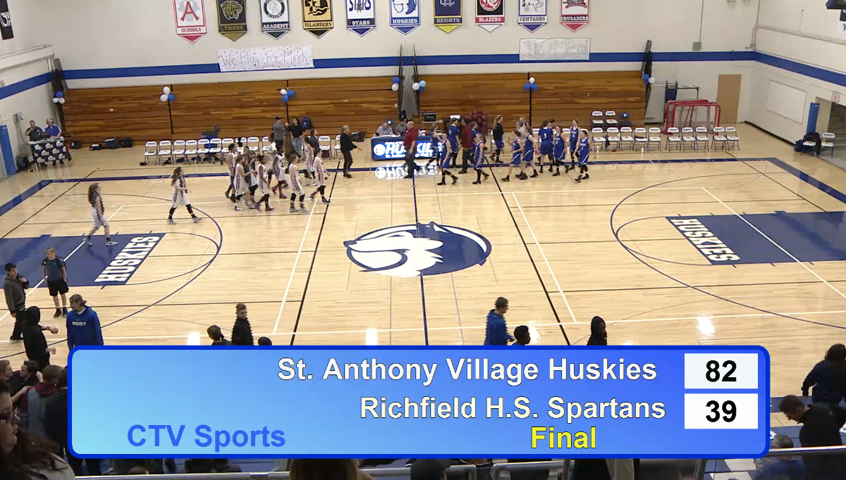 Thumbnail image for Girls Basketball St. Anthony v. Richfield  12.27.16