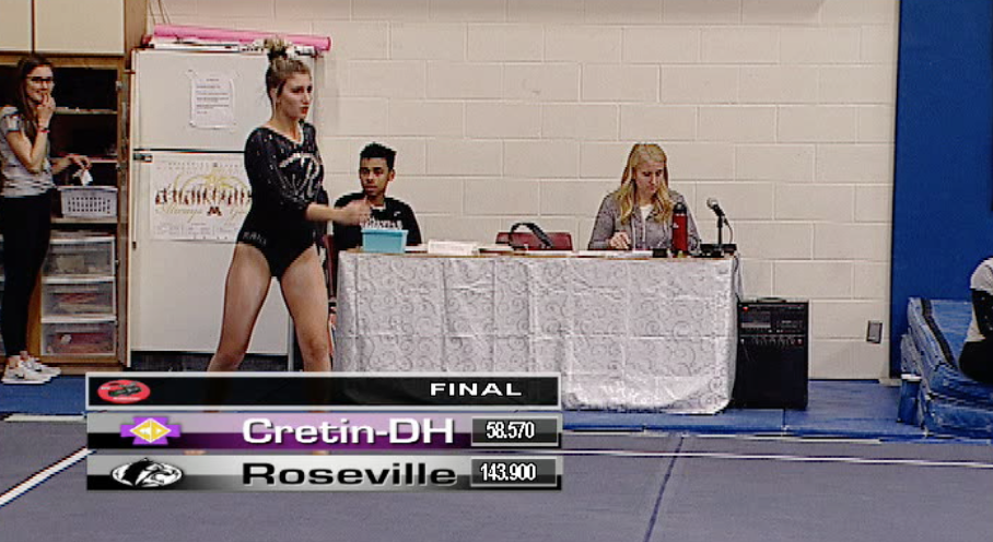 Thumbnail image for Gymnastics Roseville v. Cretin DH 1.26.17