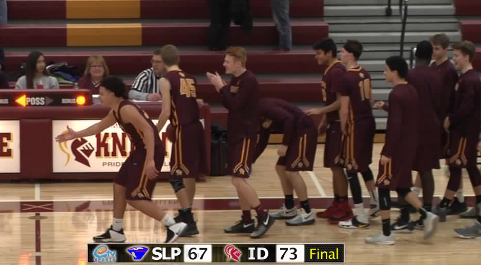 Boys Basketball Irondale v. Spring Lake Park 1.27.17