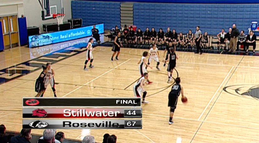 Thumbnail image for Girls Basketball Roseville v. Stillwater 1.31.17
