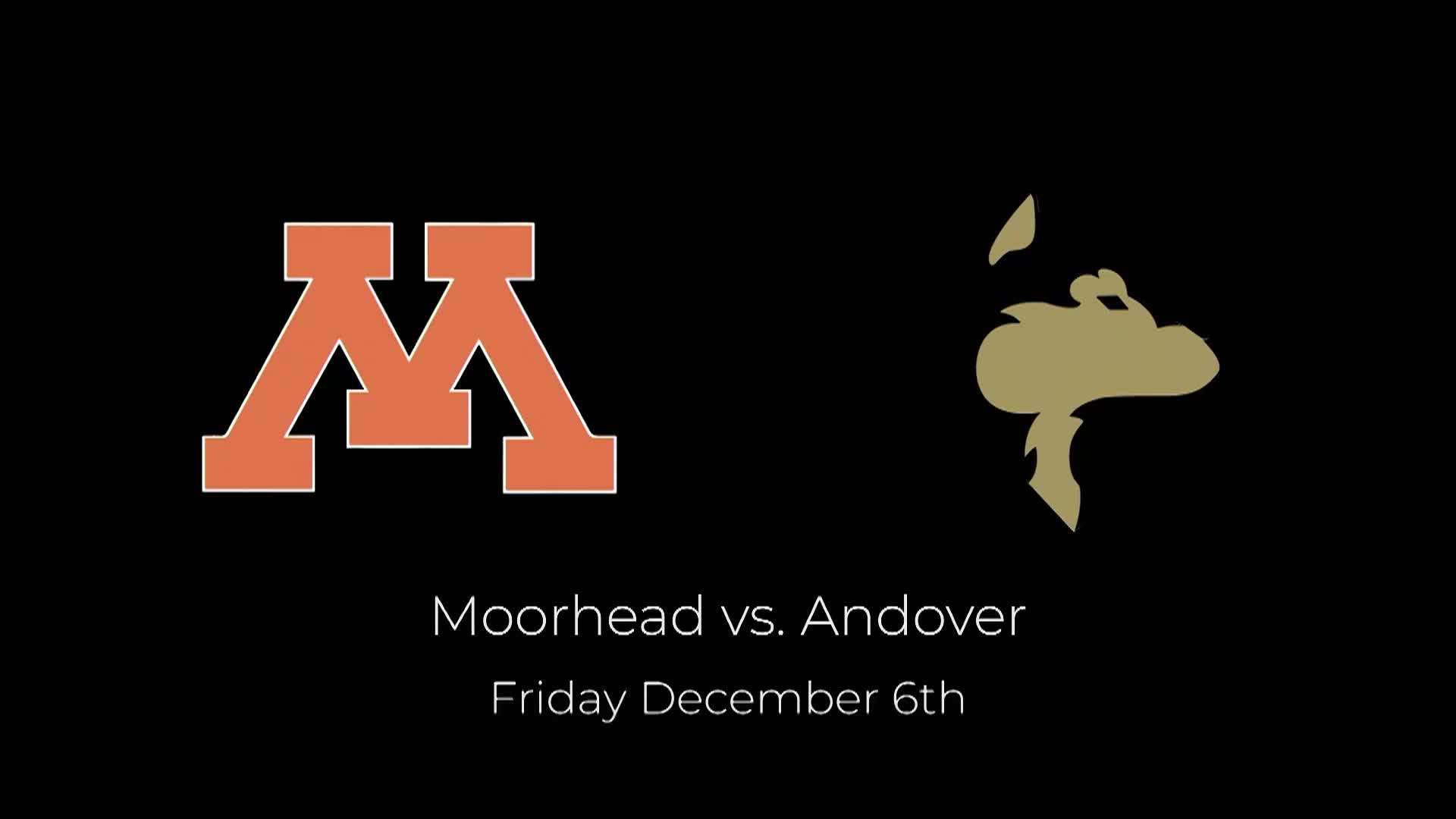 Thumbnail image for Prep Boys Hockey Moorhead vs Andover 12-6-24