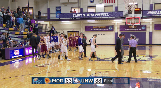 Thumbnail image for Mens Basketball UNWSP v. UM Morris 2.10.17