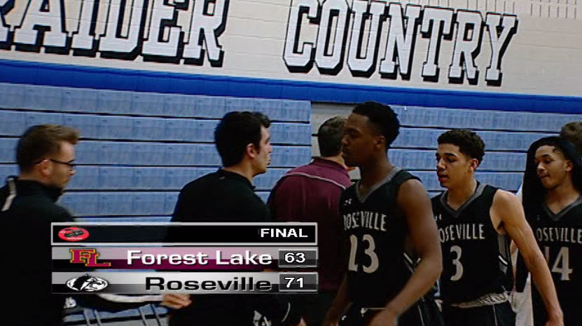 Thumbnail image for Boys Basketball Roseville v. Forest Lake 2.17.17