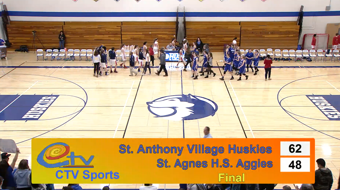 Thumbnail image for Girls Basketball St. Anthony v. St. Agnes 2.24.17