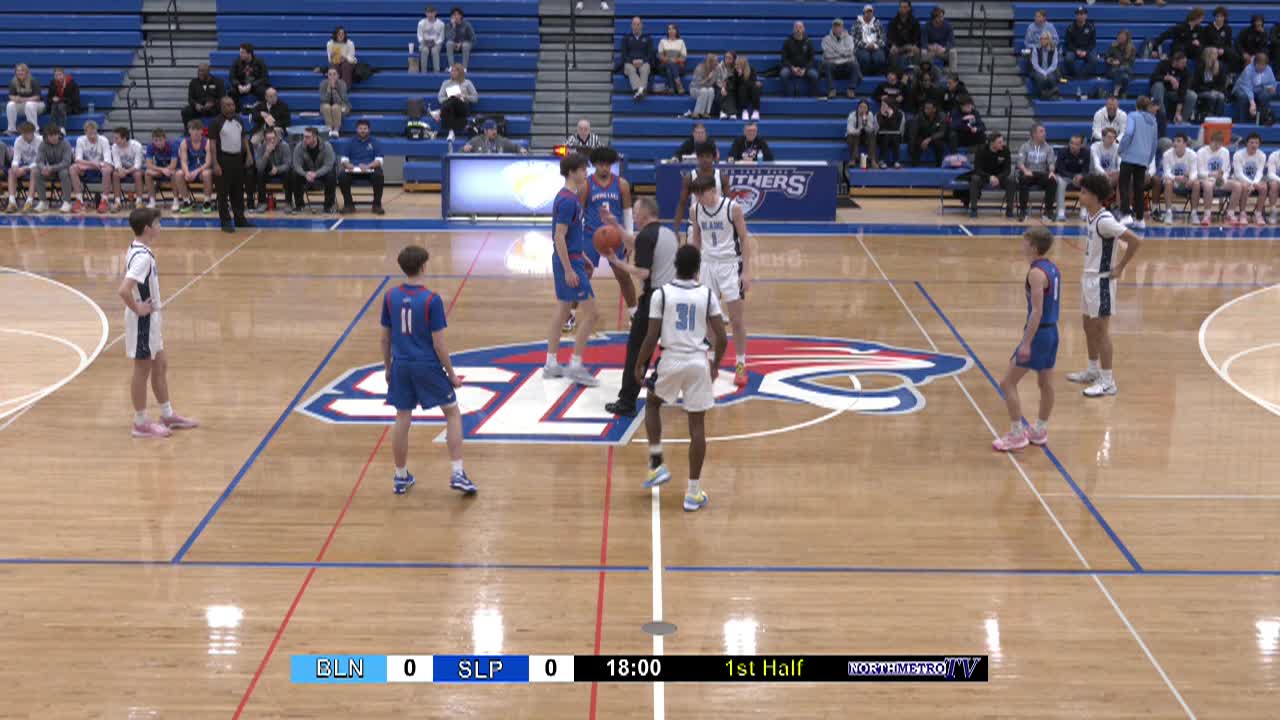 Thumbnail image for Prep Boys Basketball Blaine vs Spring Lake Park 1-15-25