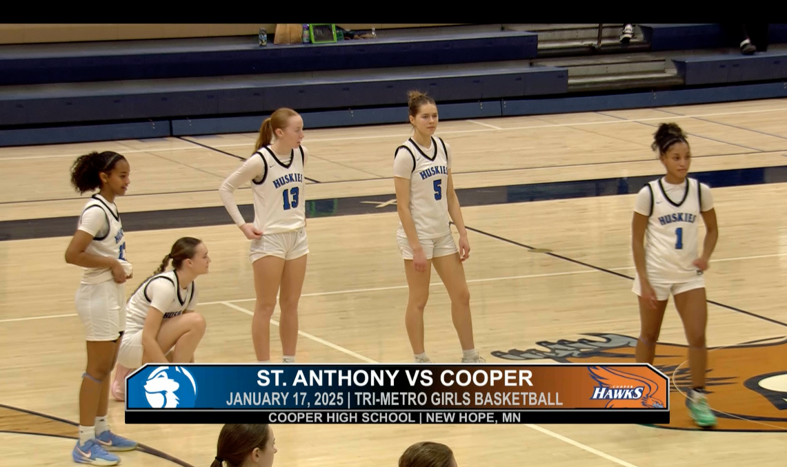 Thumbnail image for Girls Basketball St. Anthony vs Robbinsdale Cooper 1-17-25