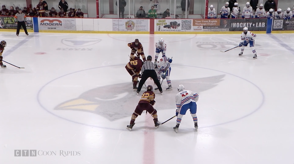Boys Hockey Irondale/STA vs Coon Rapids/SLP 1-23-25