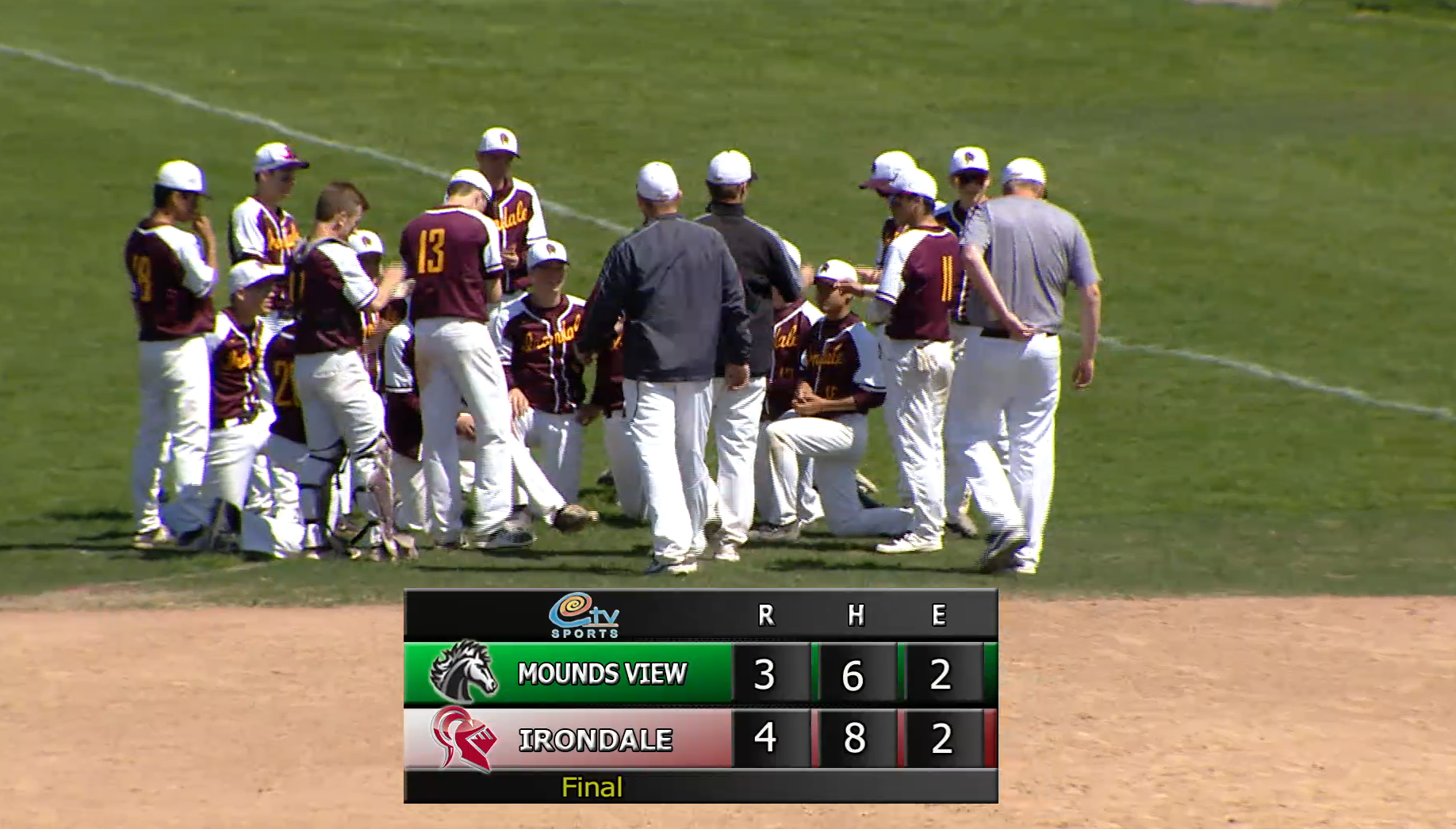 Thumbnail image for Baseball Irondale v. Mounds View 5.6.17