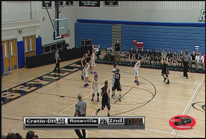 Thumbnail image for Girls Basketball Roseville v. Cretin DH 2.20.15