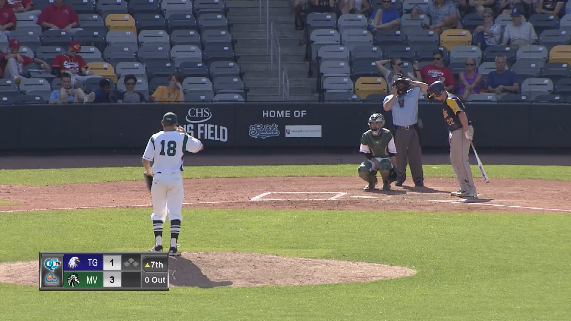 Thumbnail image for Section Baseball Mounds View v. Totino Grace 6.2.17