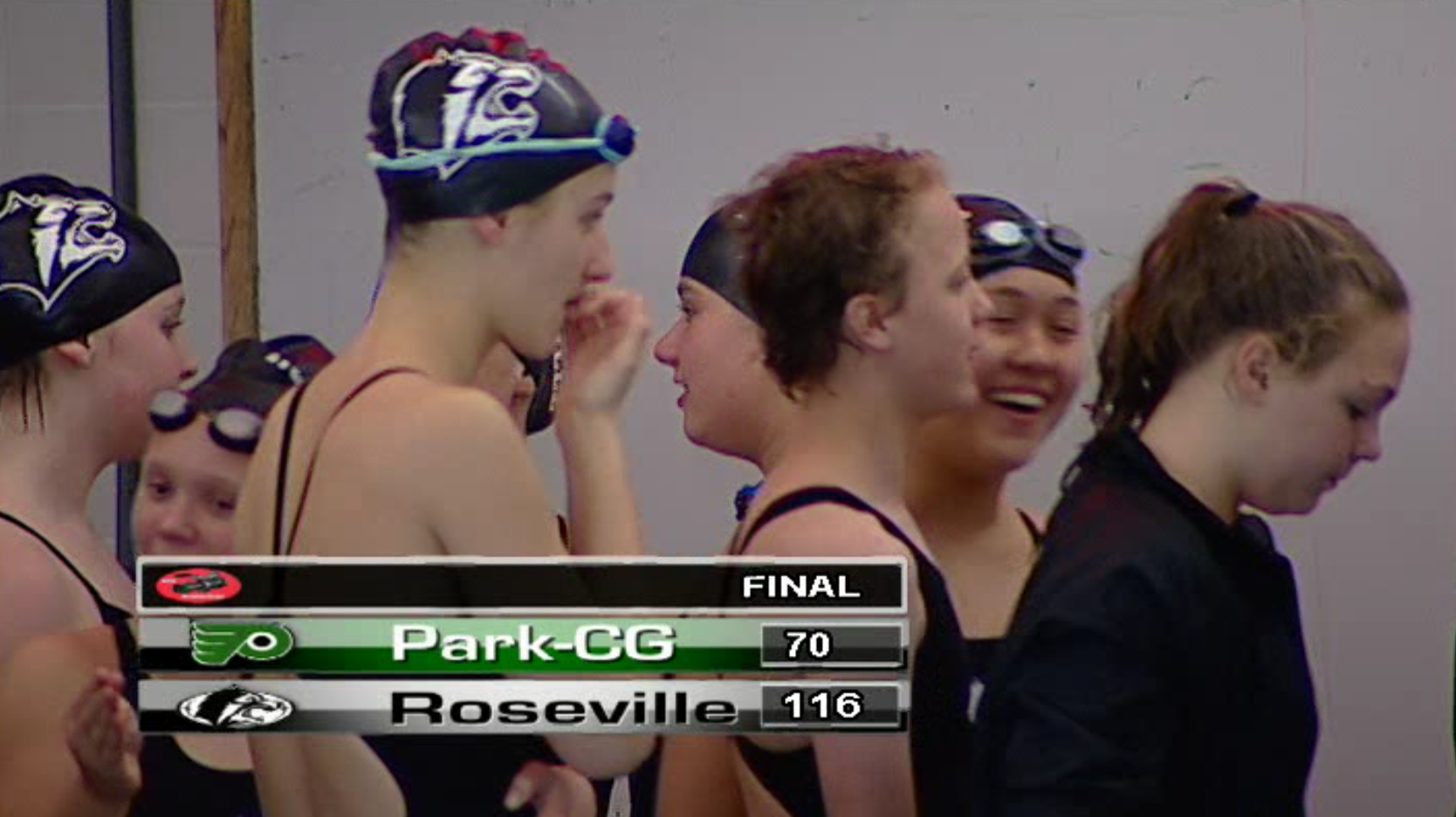 Thumbnail image for Girls Swimming Roseville v. Park CG 10.26.17