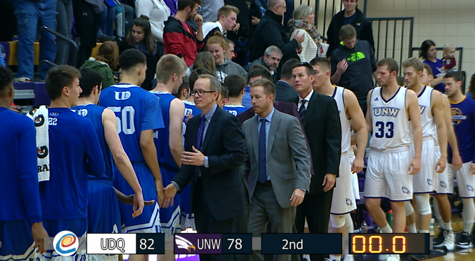 Thumbnail image for Men's Basketball UNW v Dubuque 11.17