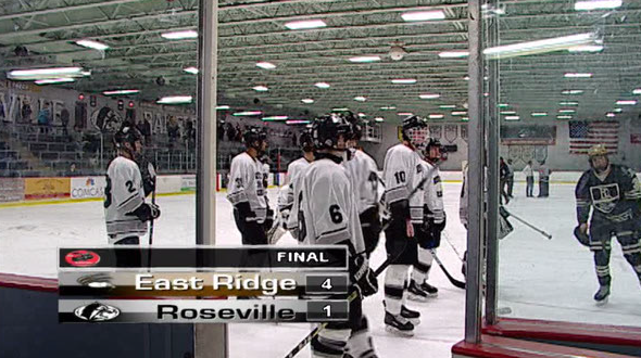Thumbnail image for Boys Hockey Roseville v. East Ridge 12.9
