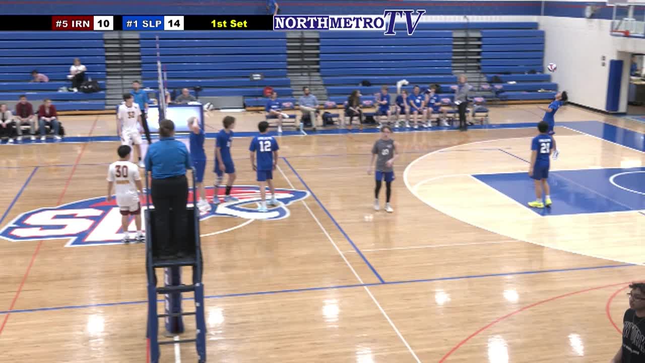 Thumbnail image for Boys Volleyball Irondale vs Spring Lake Park 5-30-25