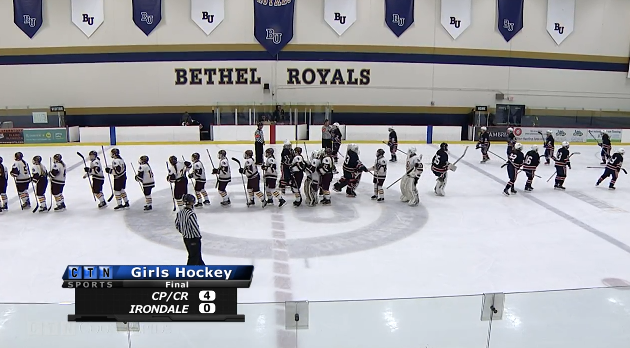 Thumbnail image for Girls Hockey Irondale v. Coon Rapids/CP 12.12