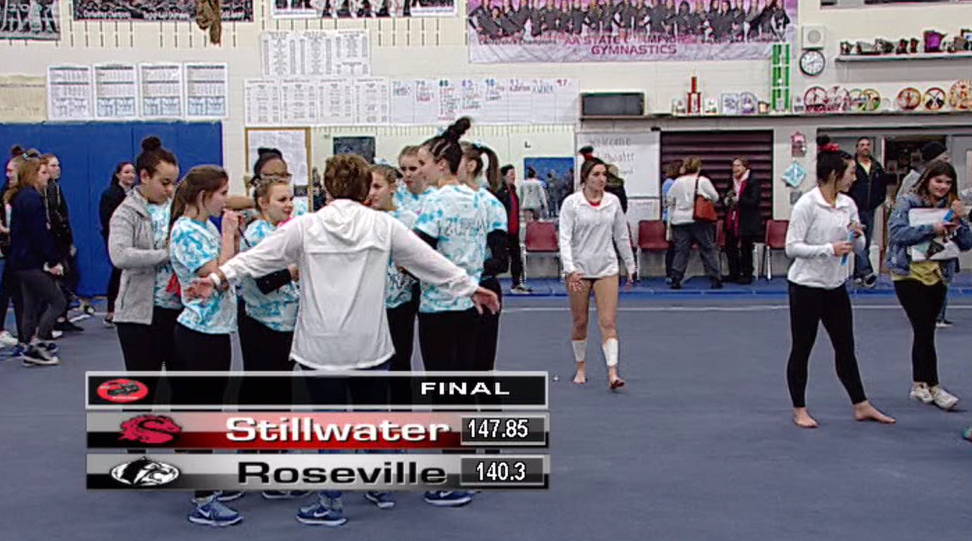 Thumbnail image for Gymnastics Roseville v. Stillwater 2.8.18