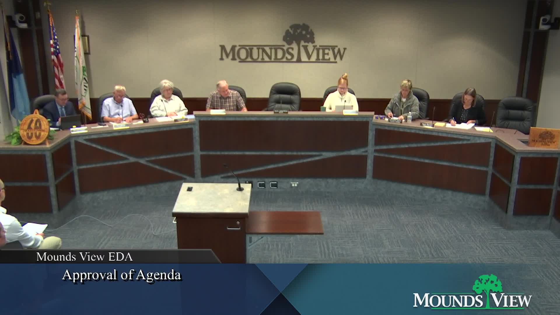 Mounds View Economic Development Authority Meeting 9-22-25