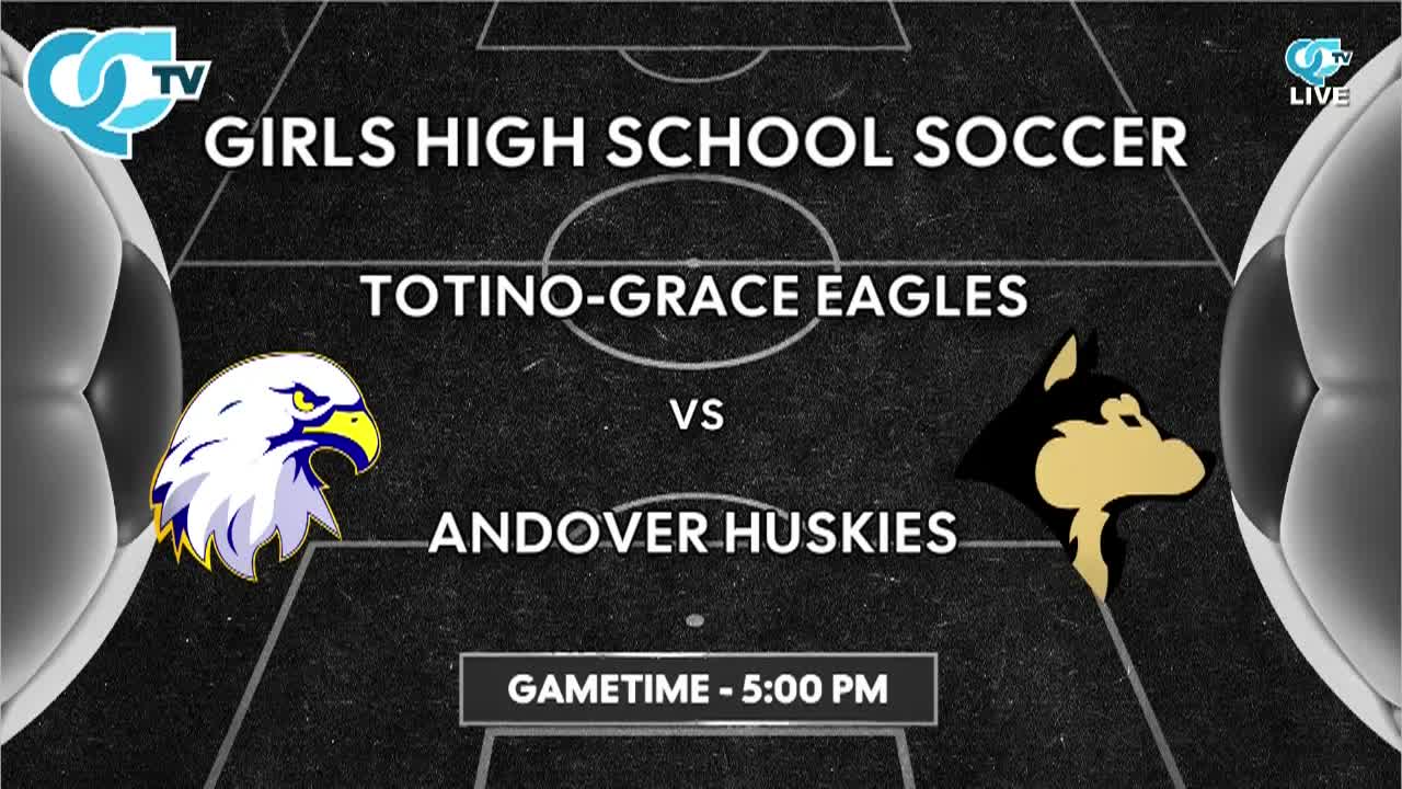 High School Girls Soccer Totino Grace vs Andover 9-30-25
