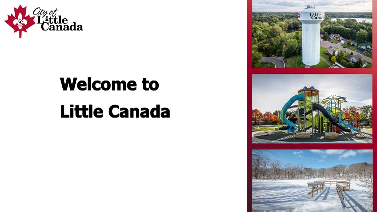 Little Canada City Council Meeting 11-3-25