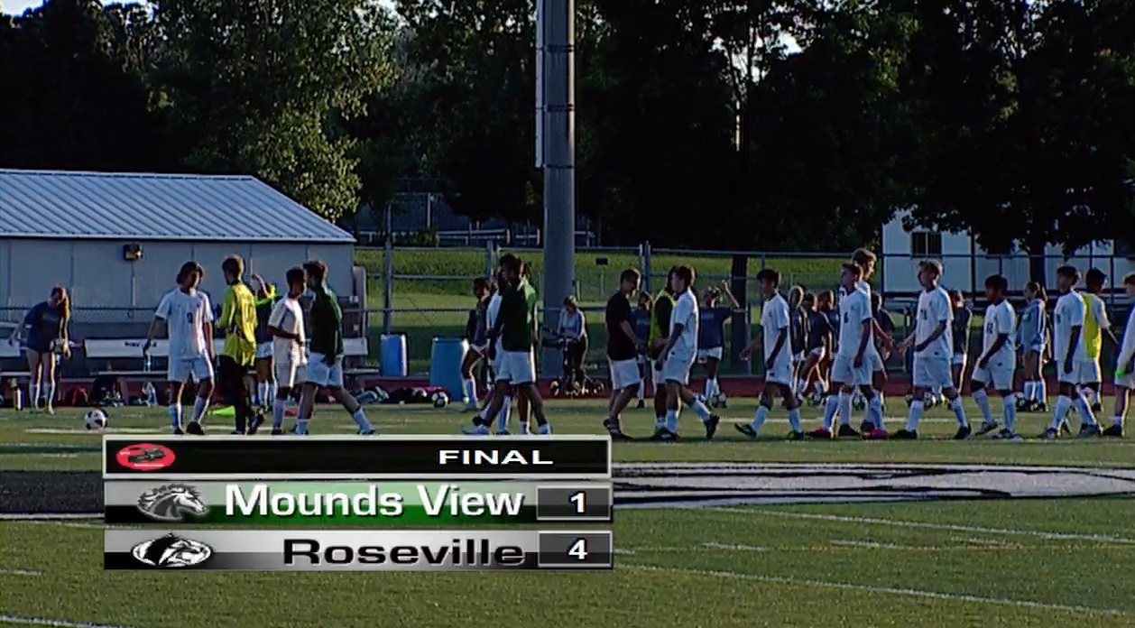 Thumbnail image for Boys Soccer Roseville v. Mounds View 9.6.18