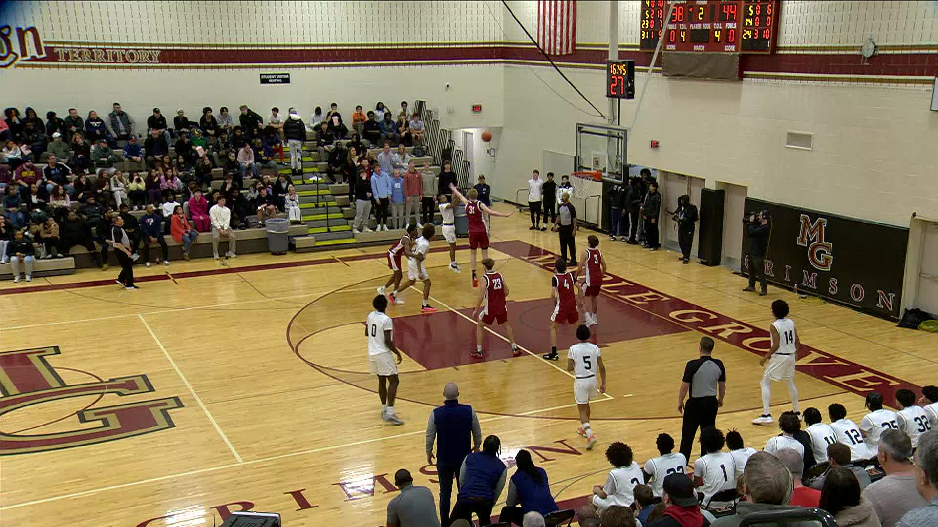 Boys Basketball Totino Grace vs Maple Grove 12-11-25