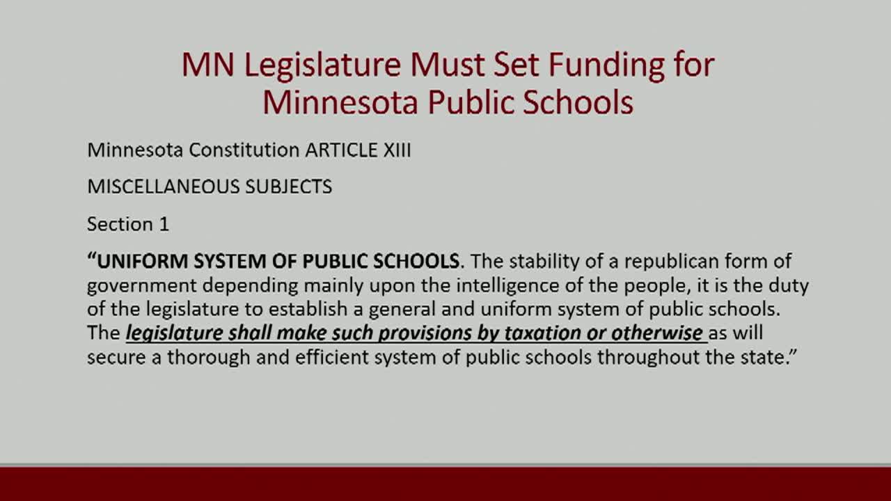 Roseville Area District 623 School Board Truth in Taxation Meeting 12-9-25