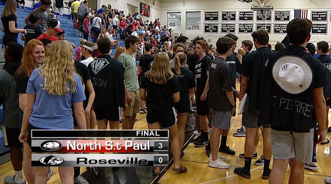 Thumbnail image for Volleyball Roseville v. North St. Paul 9.12.18