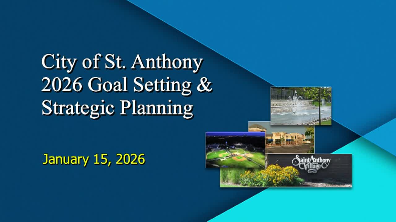 St. Anthony Goals Setting Thursday Session 1-14-26