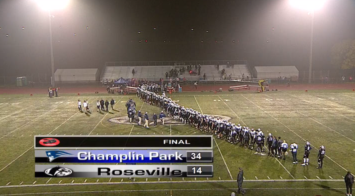 Thumbnail image for Football Roseville v. Champlin Park 10.5.18