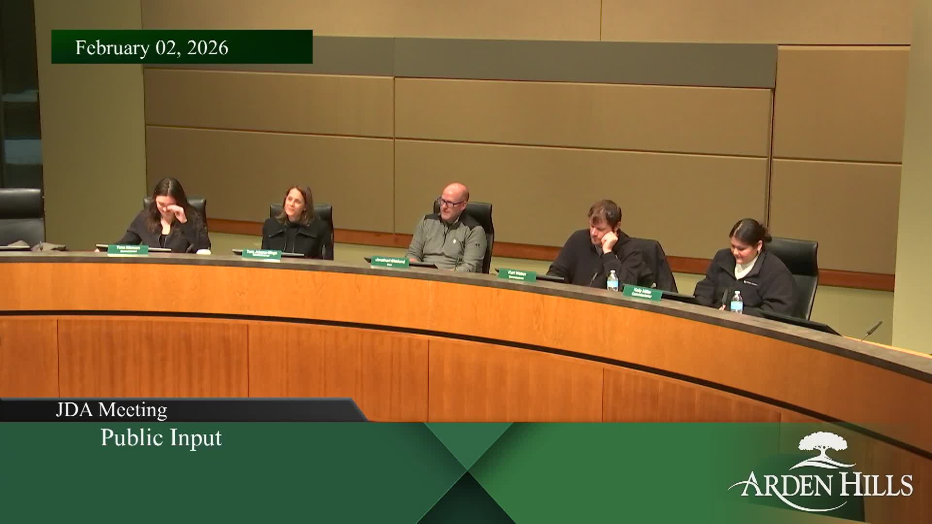 Arden Hills Special Joint Development Authority Meeting 2-2-26
