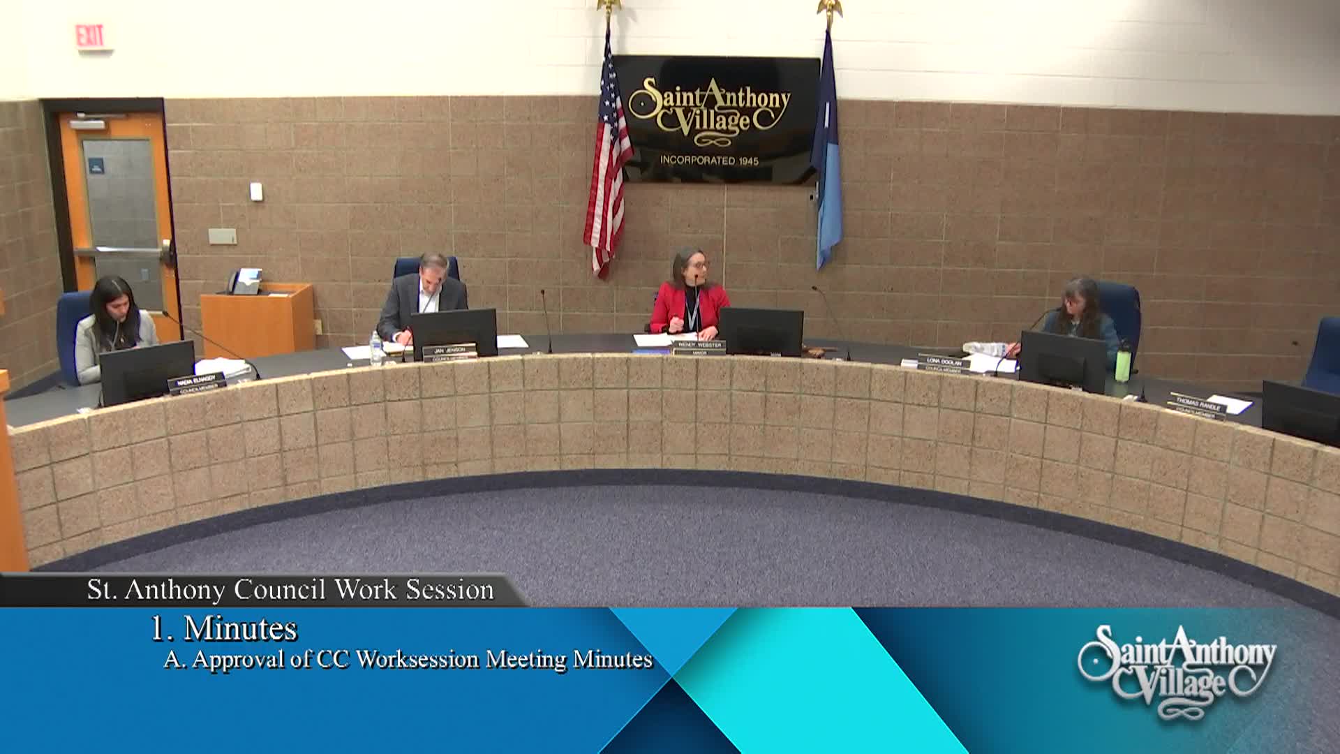 St. Anthony City Council Work Session 2-10-26
