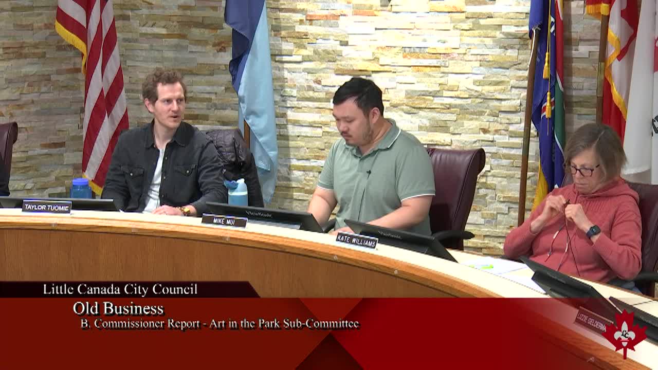 Little Canada Parks and Recreation Commission Meeting 3-5-26